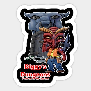 Diggy's Dungeon Sticker